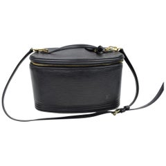 Louis Vuitton Nice Epi Train Case 2way Vanity 123023 Leather Cross Body Bag