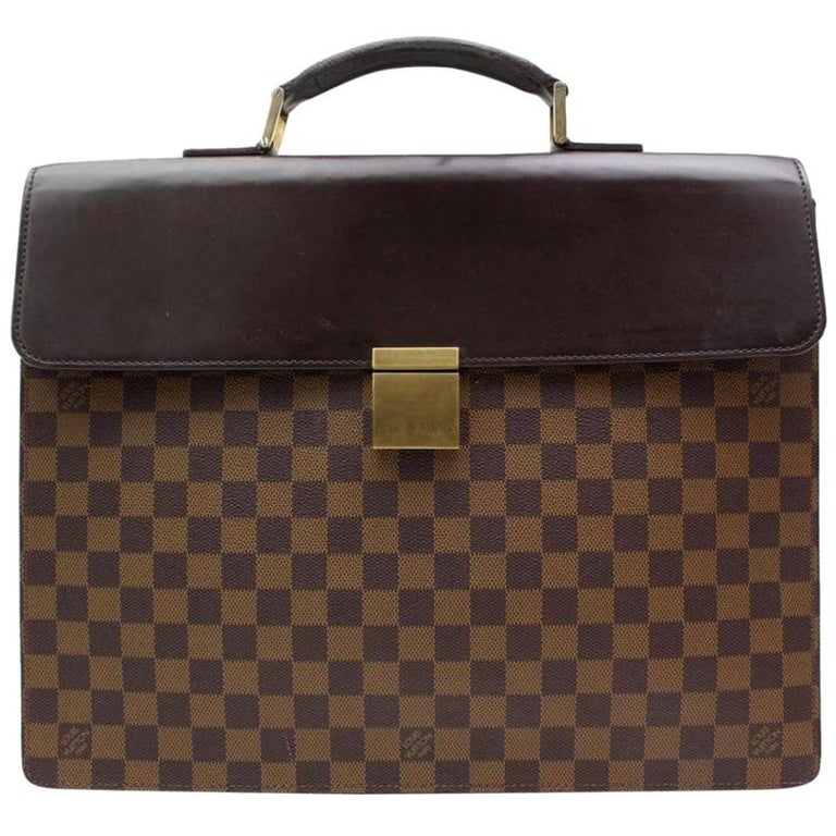 LOUIS VUITTON monogram Serviette Conseiller briefcase BA1018
