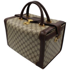 Gucci Monogram Canvas Vintage Vanity Case