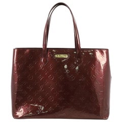  Louis Vuitton Wilshire Handbag Monogram Vernis GM