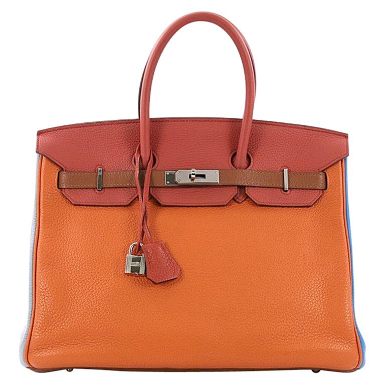 Hermes Birkin Arlequin 35