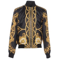 VERSACE PRINTED BOMBER JACKET as seen on BRUNO MARS