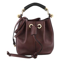 Chloe Gala Bucket Bag Leather Small