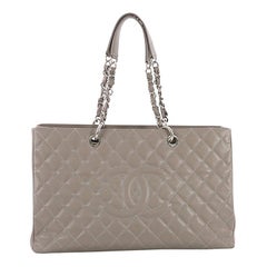 Chanel Grand Shopping Tote Quilted Caviar XL