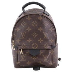 Used  Louis Vuitton Palm Springs Backpack Monogram Canvas Mini