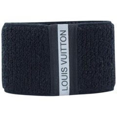 Louis Vuitton Black ( Ultra Rare ) Limited Edition Wrist Band 9lt1011