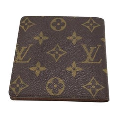 Vintage Louis Vuitton Brown Monogram Marco Bifold 230829 Wallet