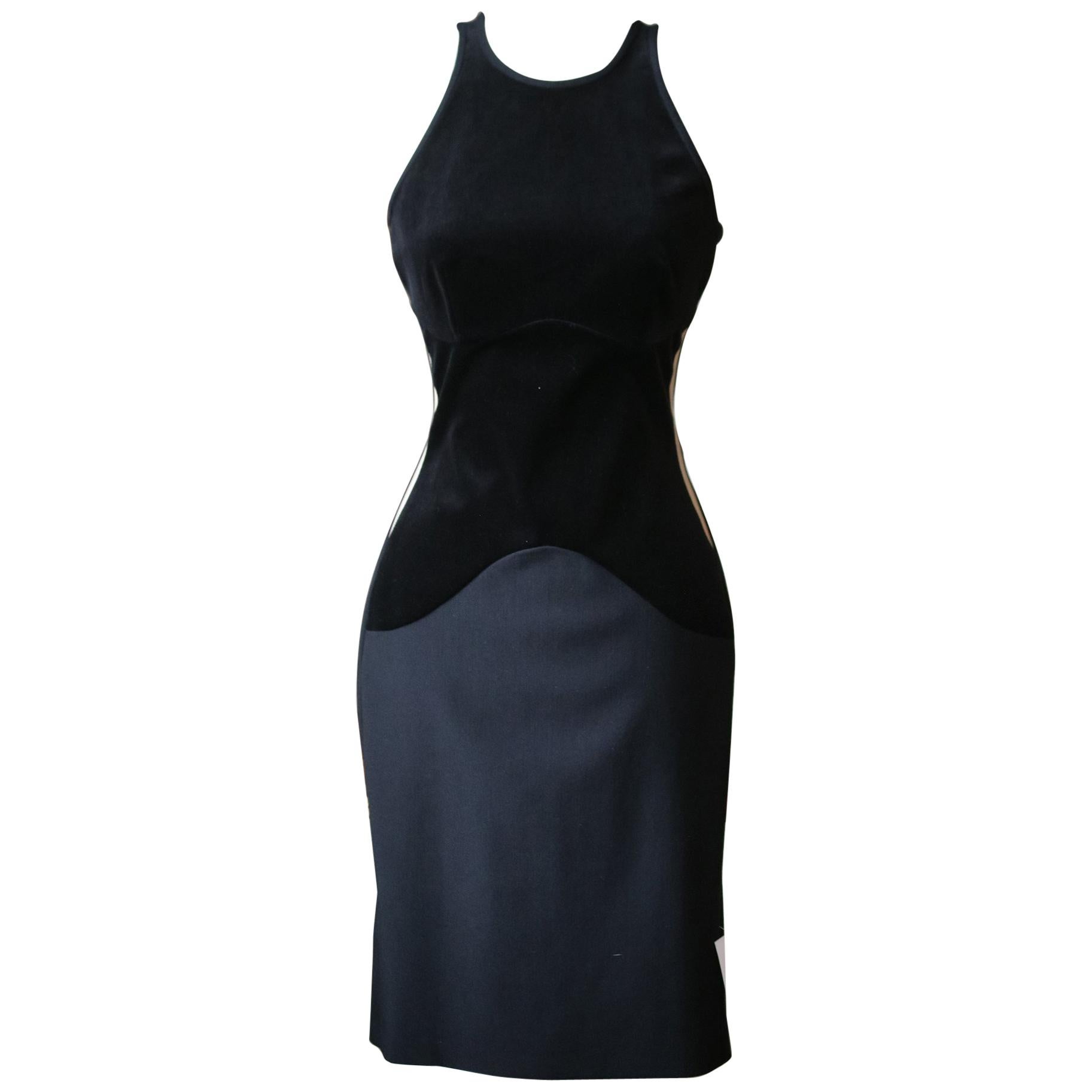 Stella McCartney Black Crystal-embellished wrap-effect silk dress For ...