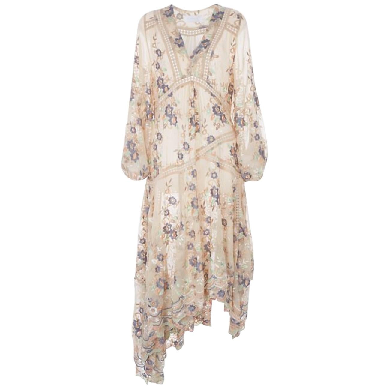 Zimmermann Anais Antique Embroidered Dress