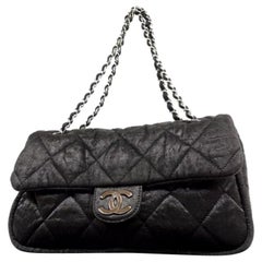 Chanel Nylon Flap Bag - 46 For Sale on 1stDibs