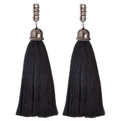 Lanvin Marina Tassel Clip on Earrings 