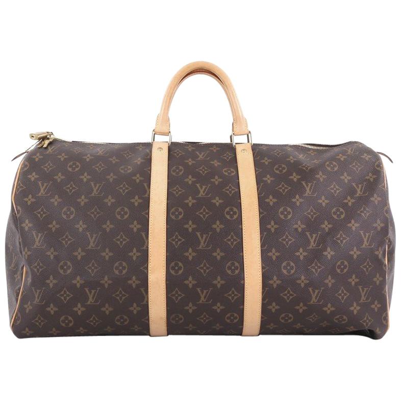 Louis Vuitton Keepall Bag Monogram Canvas 55