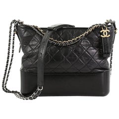 Chanel Gabrielle Hobo Quilted Aged Calfskin Medium