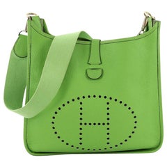 Hermes Chartreuse Green Evelyne Bag – The Closet