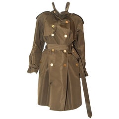 Chanel Military Chic Raincoat Style