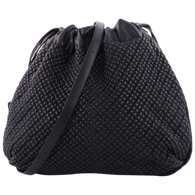 Bottega Veneta Drawstring Shoulder Bag Quilted Leather Medium at 1stdibs