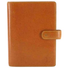 Vintage Louis Vuitton Brown Nomade Leather Agenda Mm 232650