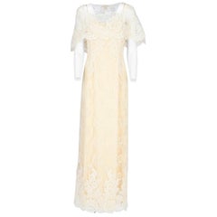 Vintage 1990s Cailan'd Silk Wedding Dress