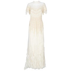 1990s Cailan'd Lace Wedding Dress