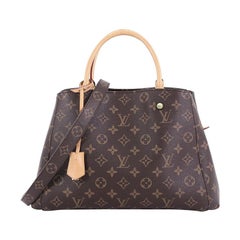 Louis Vuitton Monogram Empreinte Montaigne MM (SHG-sDVwMt) – LuxeDH