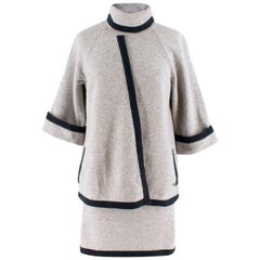 Chanel wool & cashmere two piece skirt & top US 8