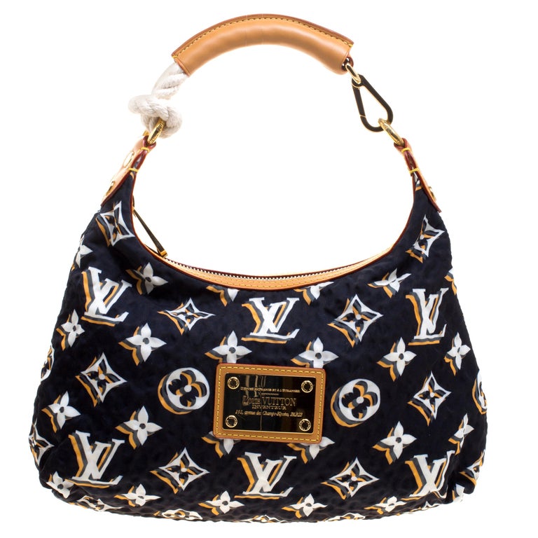 Louis Vuitton Navy Blue Monogram Fabric Limited Edition Bulles PM
