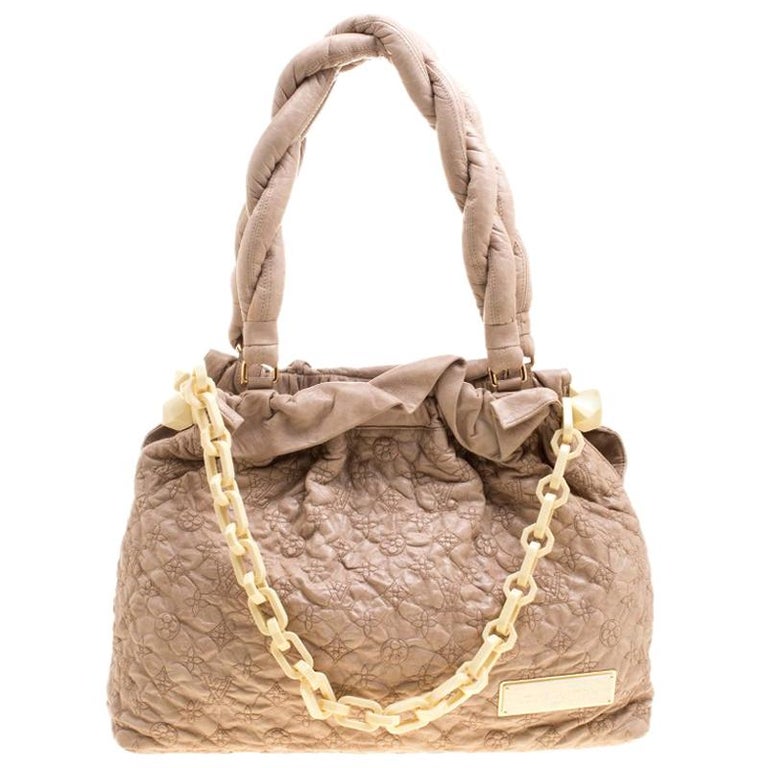 Hampstead leather tote Louis Vuitton Beige in Leather - 14782901