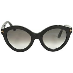 Black Tom Ford Oversized Sunglasses