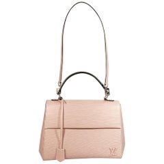 Pink Louis Vuitton Epi Leather Cluny MM Handbag