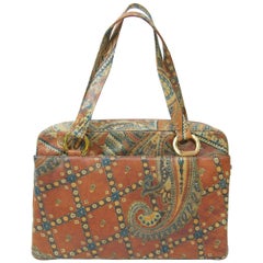 MM Odyssey - Sac à main et portefeuille à motif cachemire