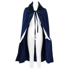 Yves Saint Laurent 1970s Wool Cape