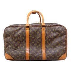 Vintage Louis Vuitton Poche Sac Trois 223277 Brown Coated Canvas Weekend/Travel Bag