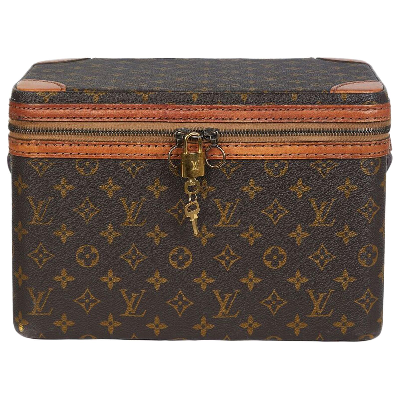 Louis Vuitton Vintage 1960s Train Case No Longer In Production