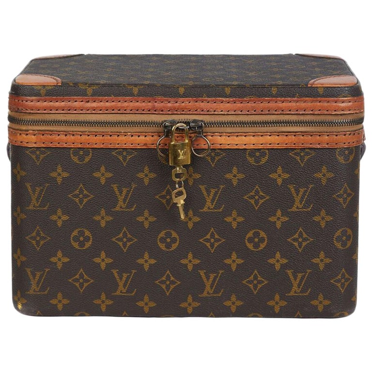 Louis Vuitton (Luggage, Baggage) 1969 Handbag, Train-Case