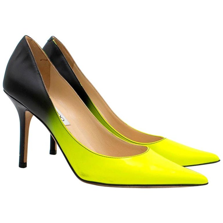 Jimmy Choo Fluorescent Ombre Pumps US 7 For Sale at 1stdibs