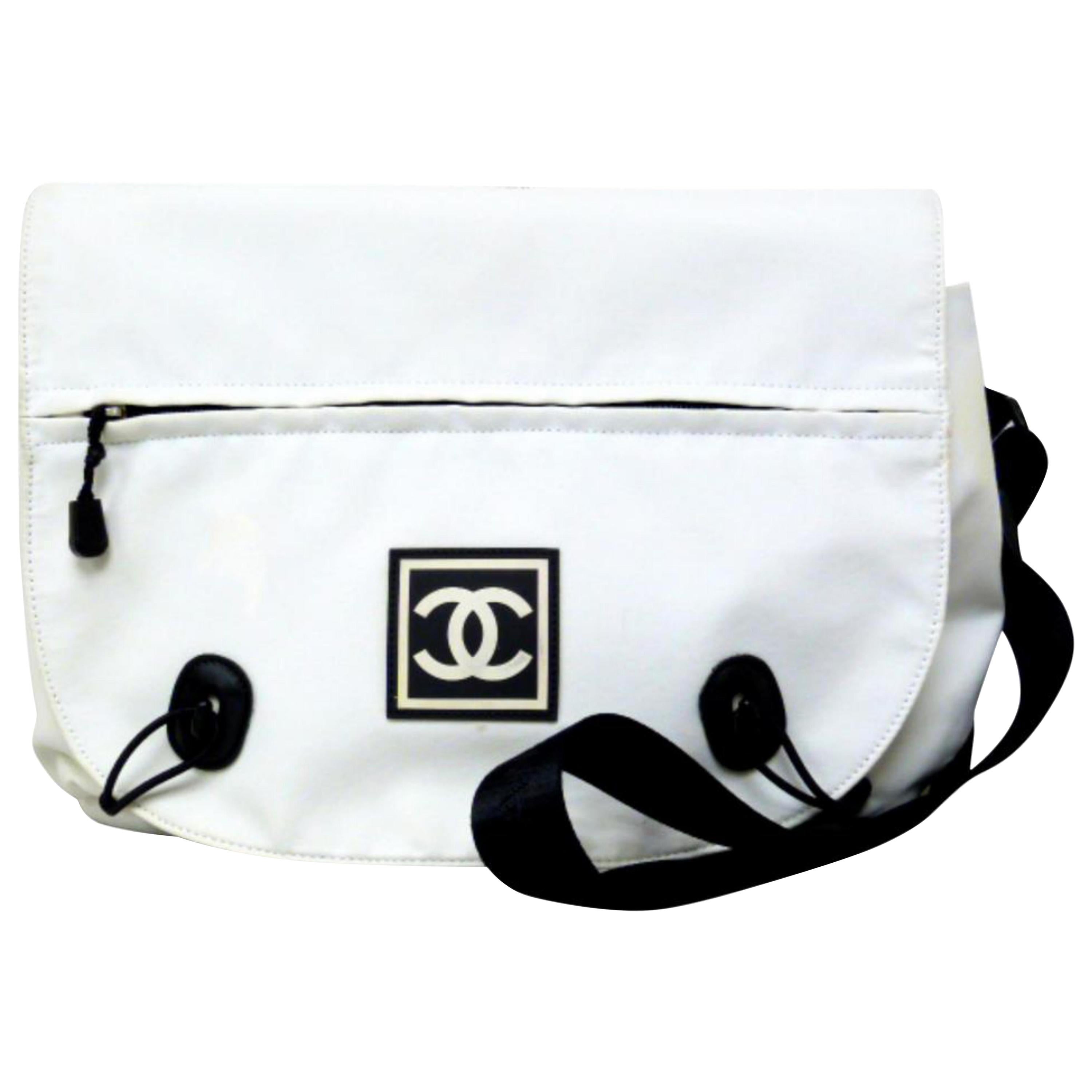 Chanel Waist Bag Sports Line Cc Fanny Pack 226173 Canvas Messenger Bag