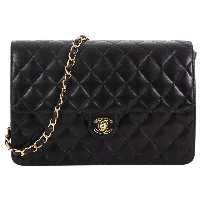 Chanel Vintage Diana Flap Bag Quilted Lambskin Medium