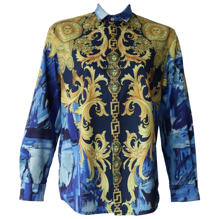 Versace Blouse For Sale at 1stDibs | blouse versace