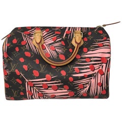 LOUIS VUITTON Monogram Jungle Dots Cosmetic Pouch Sugar Pink Poppy