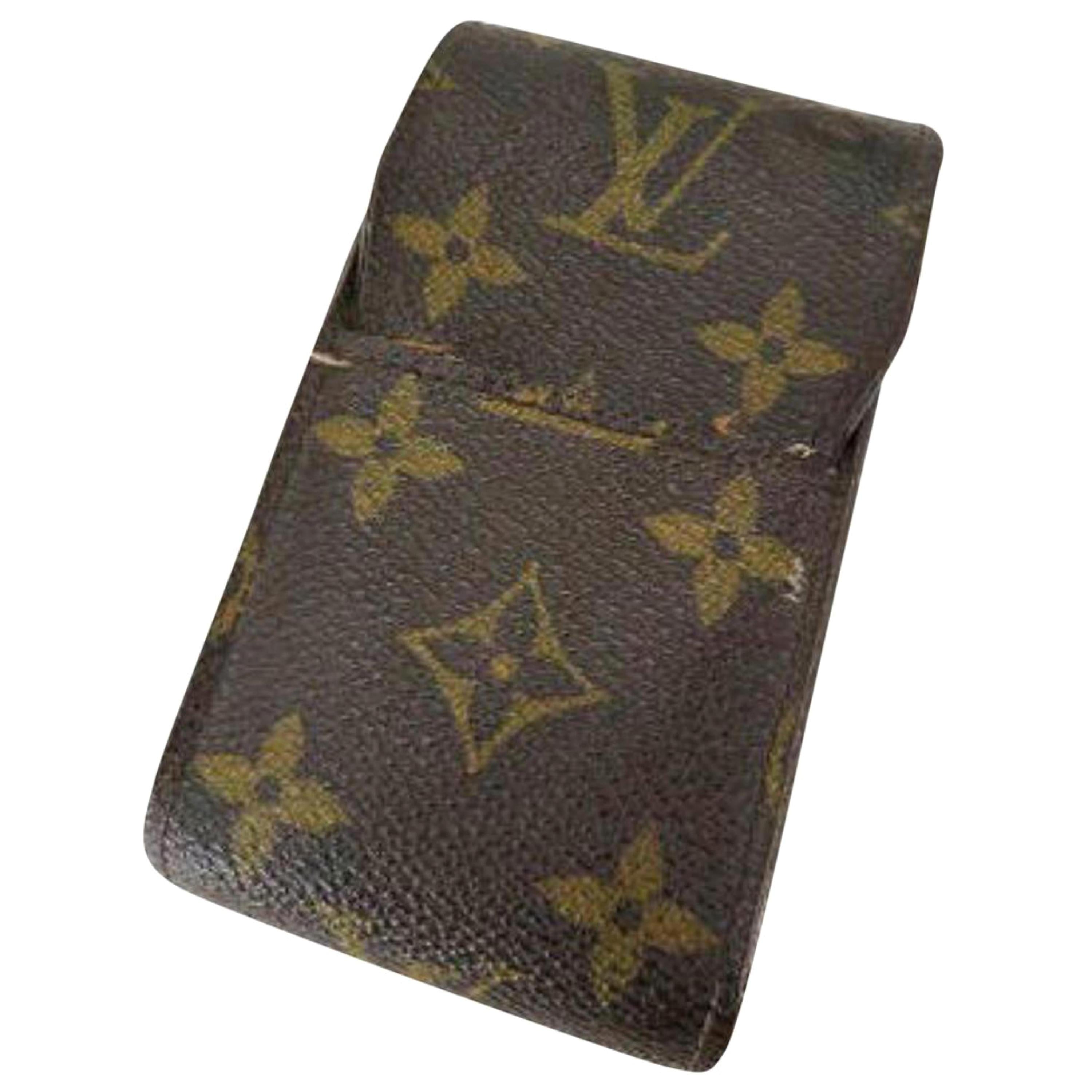 Louis Vuitton Monogram Mobile Case 226337 Wallet For Sale