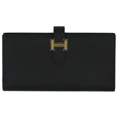 Hermès Bearn Wallet Noir
