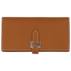 Hermès Bearn Wallet, Camel