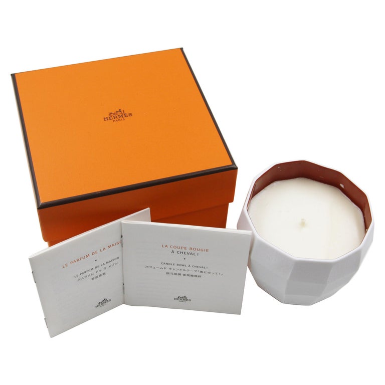 Hermès A cheval! Candle, small model For Sale at 1stDibs hermes candle