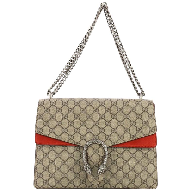 Gucci Dionysus Handbag GG Coated Canvas Medium