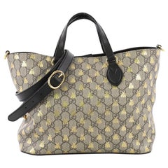 Gucci Convertible Soft Tote Printed GG Coated Canvas Small