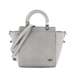 Givenchy HDG Tote Lizard Embossed and Leather Mini