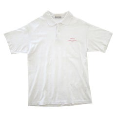 Retro Comme des Garcons Homme Polo Shirt Logo AD 1985