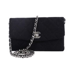 Chanel VIP Chain Crossbody Quilted Jersey
