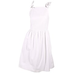 1980s Chanel Dress White