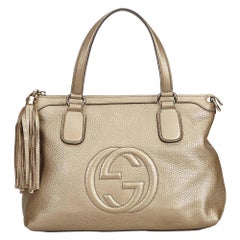 White Top Handle Bags